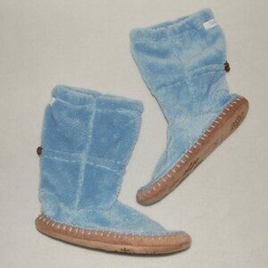 NWOT GAP 11" Tall Slipper Boots, Blue, Women Size M (7/8)